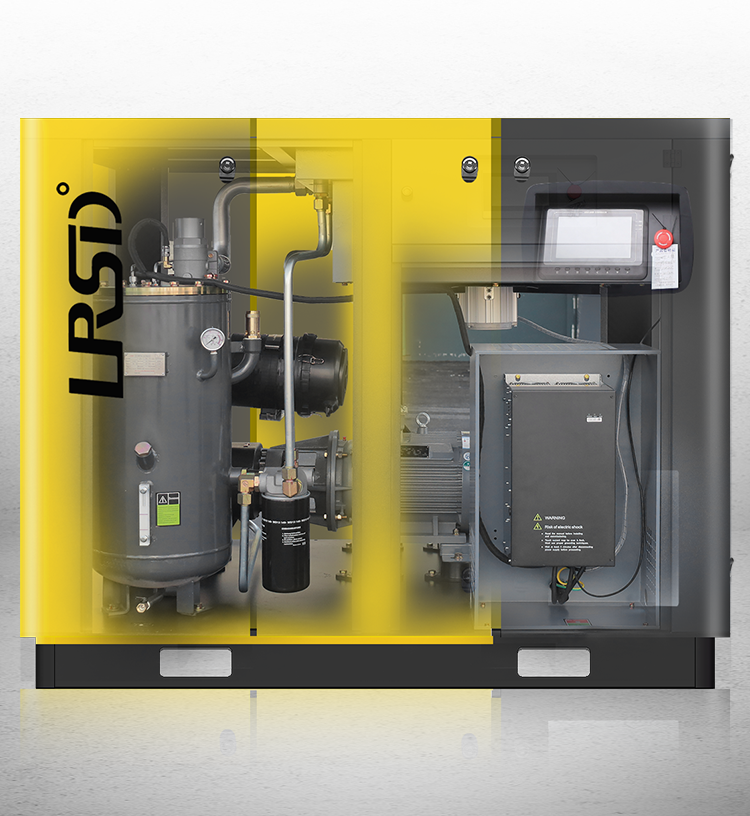 11KW-8bar- permanent-magnet-screw-air-compressor