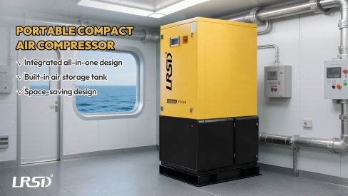 LRSD KC Series Portable Screw Air Compressor: Compact Yet Powerful!