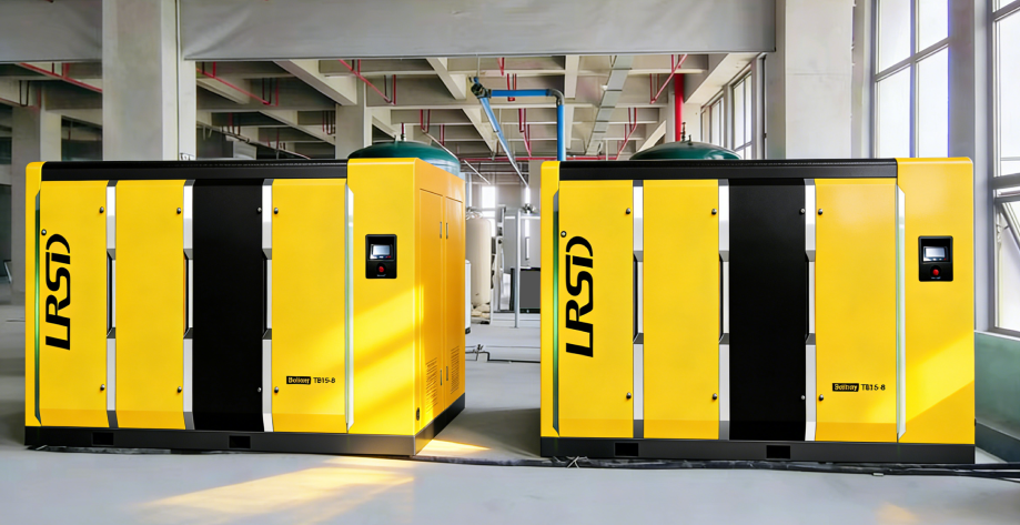 Application Site for Double Stage Screw Air Compressors