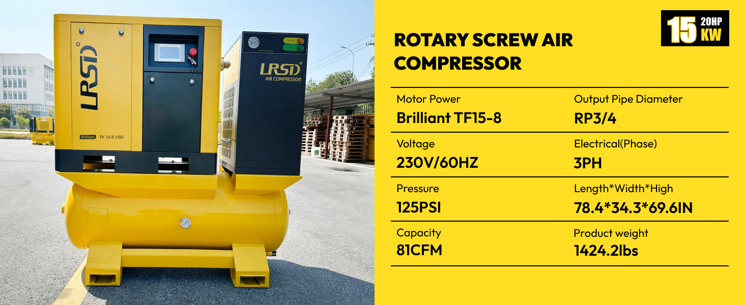Why Choose a 4-in-1 Rotary Screw Air Compressor with ASME Certification?