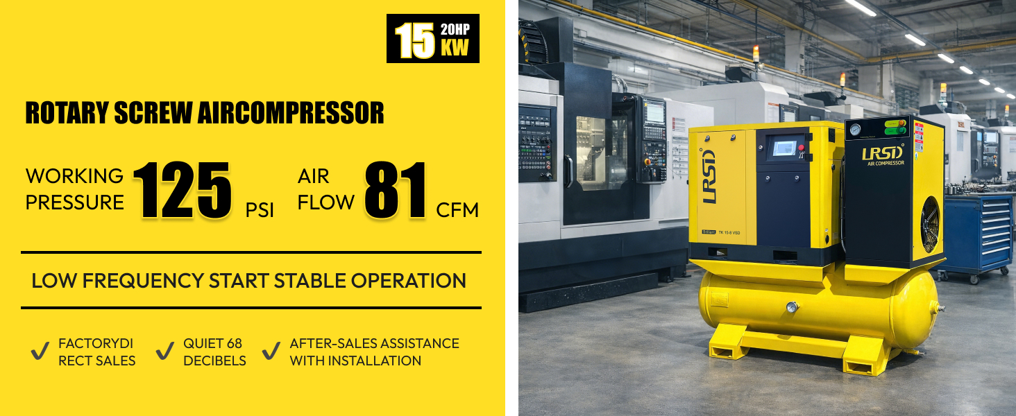 Why Choose a 4-in-1 Rotary Screw Air Compressor with ASME Certification?