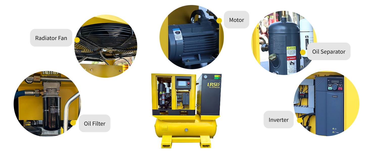 Why Choose a 4-in-1 Rotary Screw Air Compressor with ASME Certification?