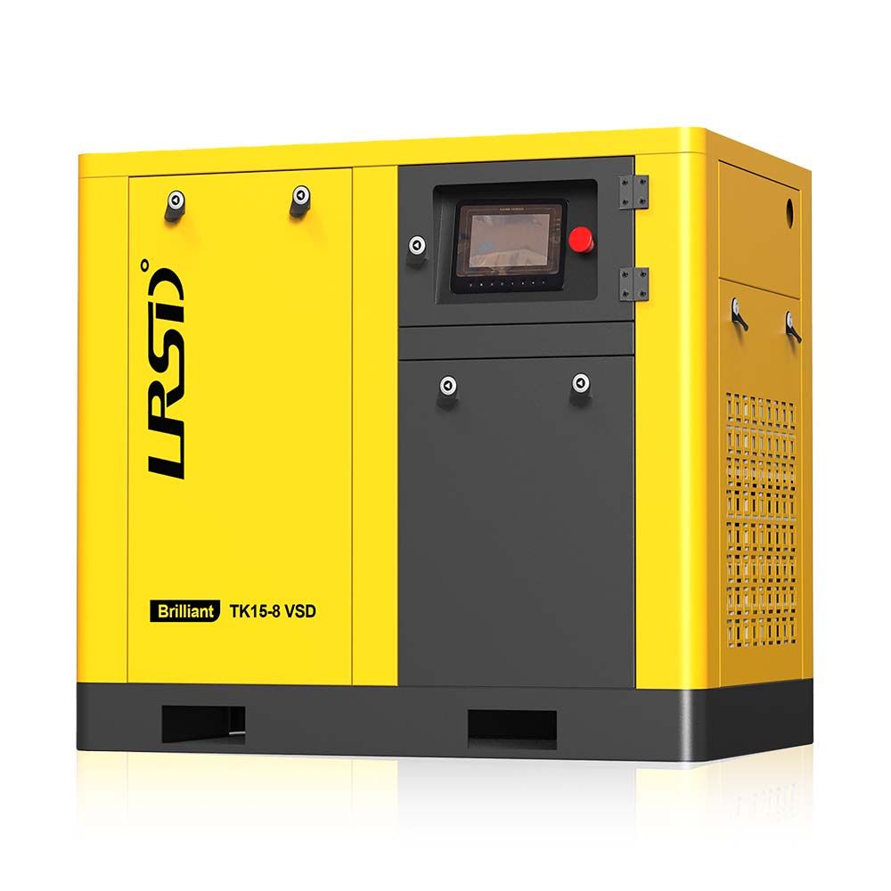 3.48m³/min high efficiency silent screw air compressor 22kw 30hp 0.8 Mpa