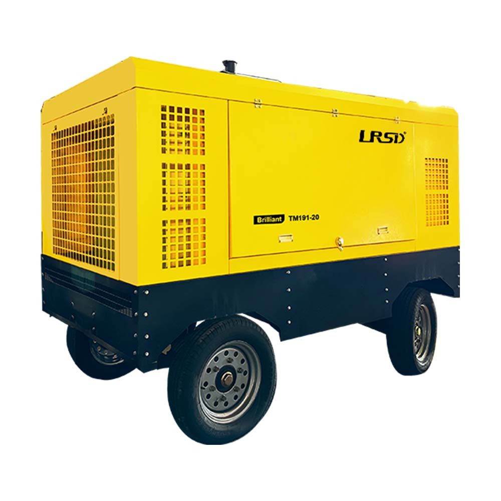 Diesel Driven Portable Screw Air-compressor