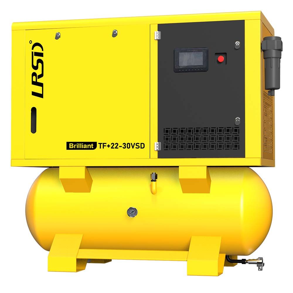 4 in 1 integratea air compressor for laser catter 22kw-37kw
