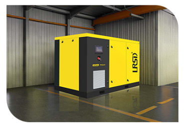 The air compressor should be placedhorizontally, with the belt side facingthe wall, and the maintenancespaceshould be reserved.