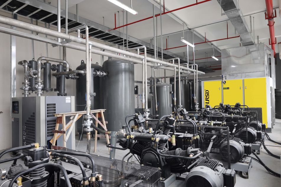Application of LRSD air compressor in electronics industry