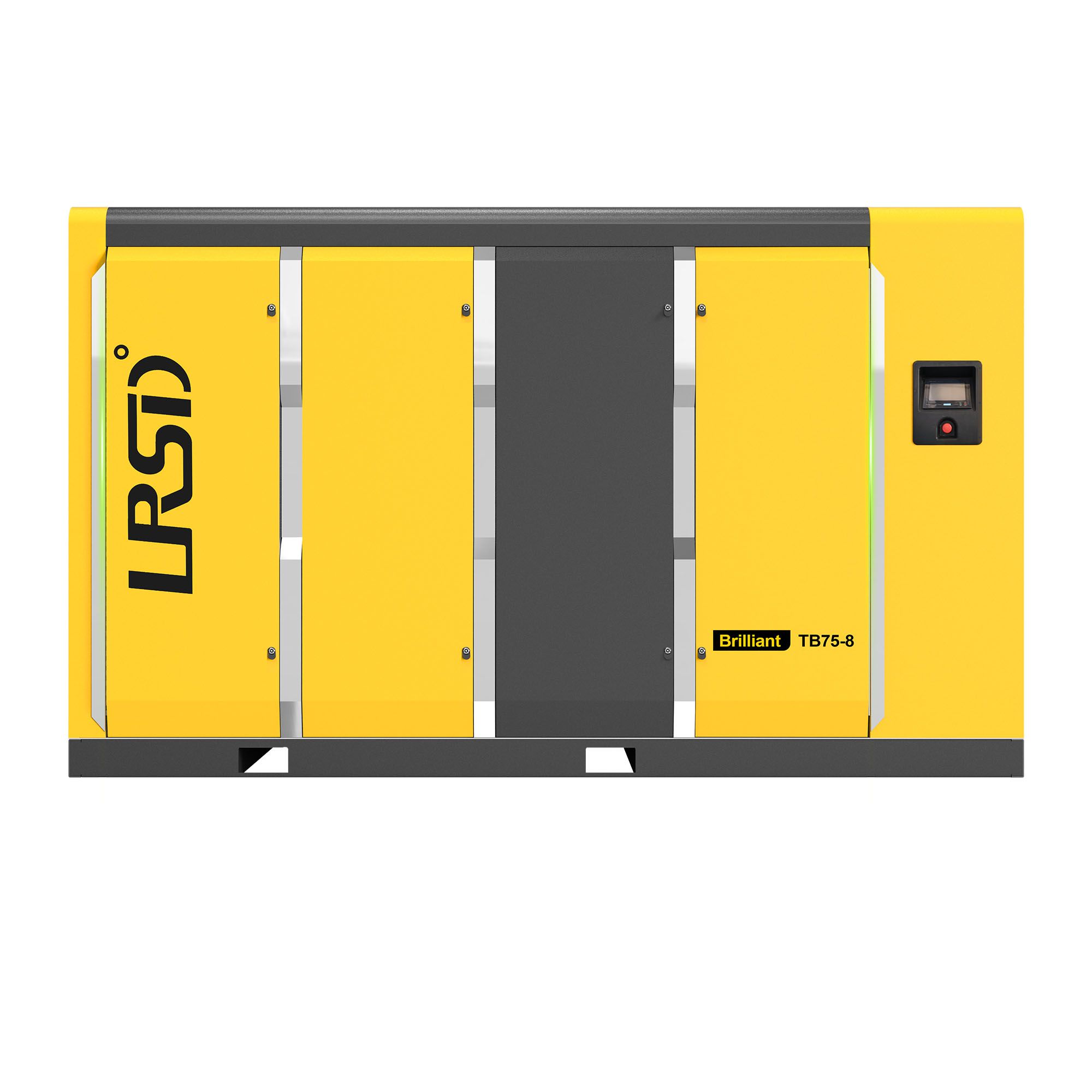 75kw two-stage compression screw air compressor