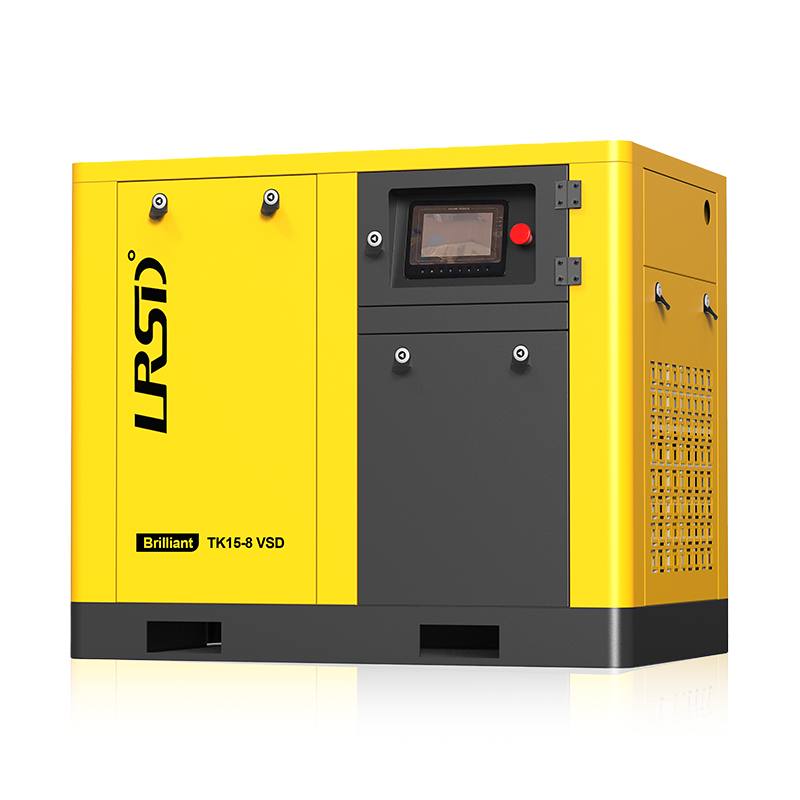 2.44m³/min high efficiency silent screw air compressor 15kw 20hp 0.8 Mpa