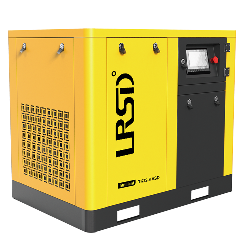 3.48m³/min high efficiency silent screw air compressor 22kw 30hp 0.8 Mpa 220v