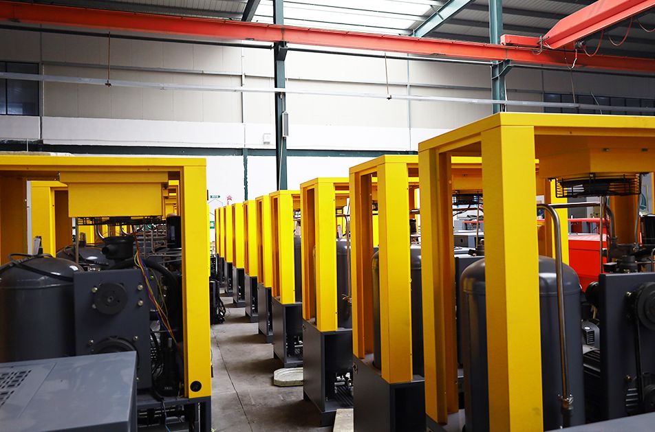 Application of LRSD permanent magnet air compressor in textile industry