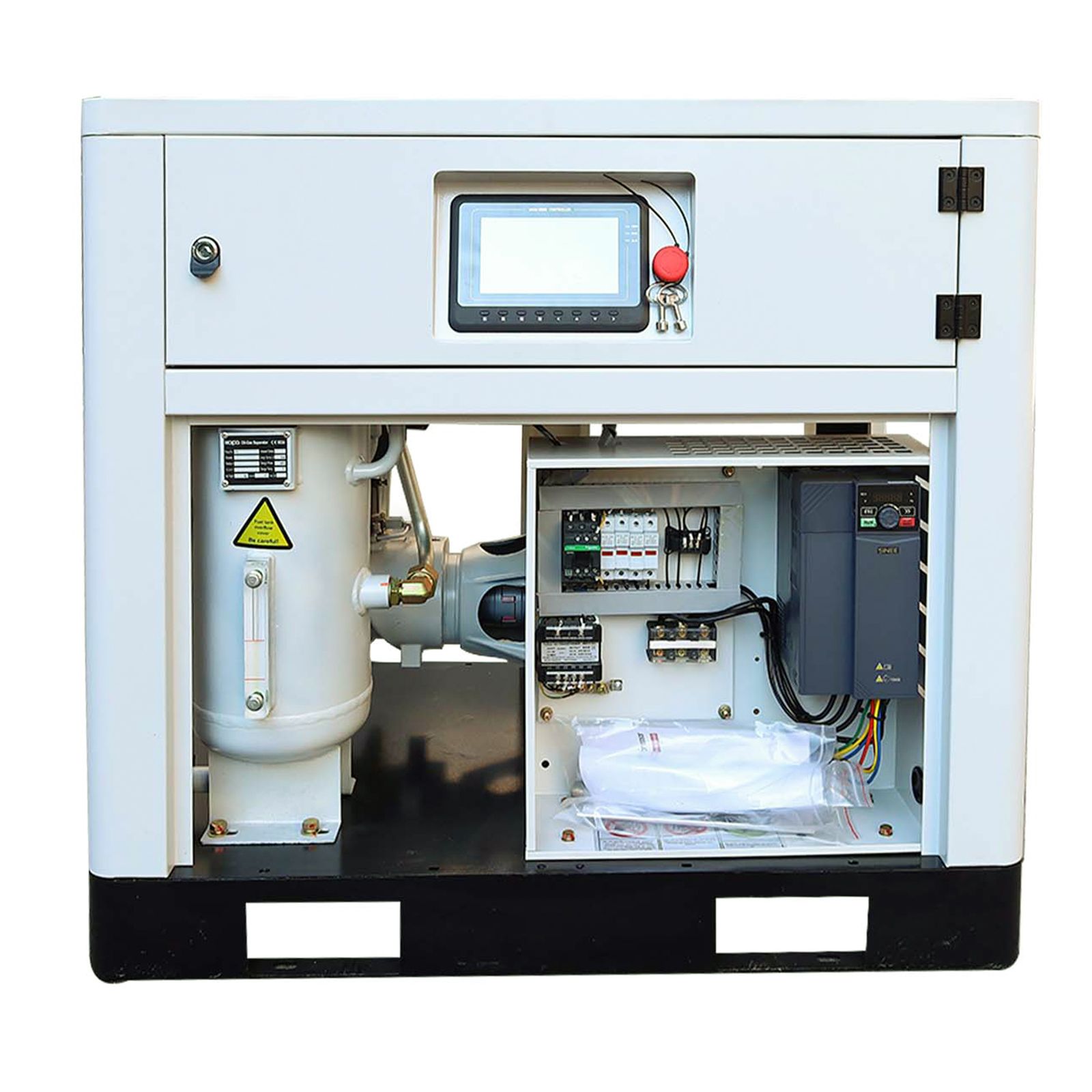 230V/460V 3Phase Rotary Screw Air Compressor 123CFM 30HP/22KW 125PSI for Indurtrial