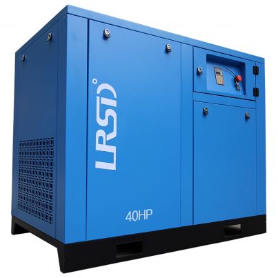 40HP Rotary Screw Air Compressor 230V/460V 3Ph 185CFM 125PSI Industry FREE SHIPPING