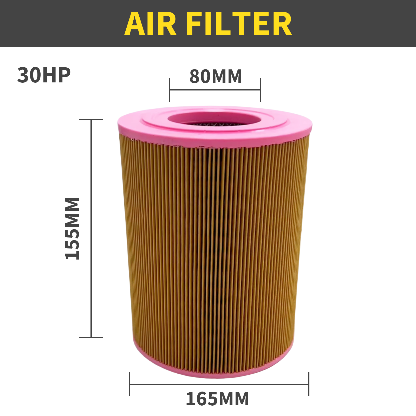 Air Oil Filter Separator Maintenance Kit for 30HP Rotary Screw Air Compressor