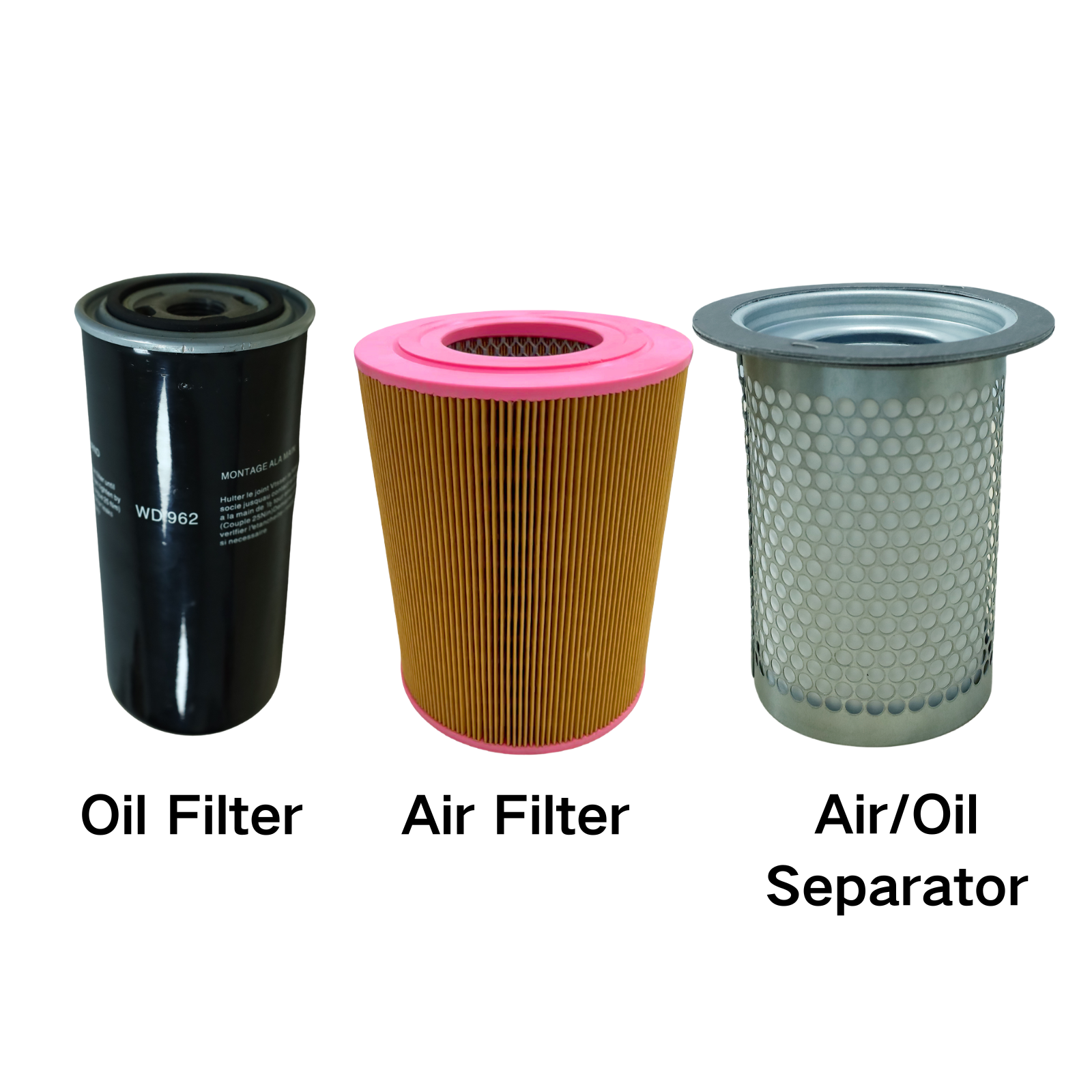 Air Oil Filter Separator Maintenance Kit for 40HP Rotary Screw Air Compressor
