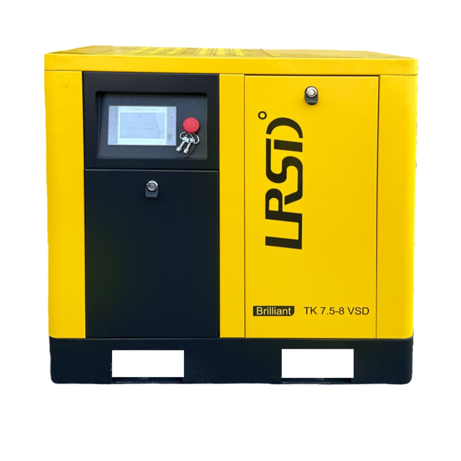 10 HP Rotary Screw Air Compressor VFD230V 3 Phase 125 PSI 38 CFM