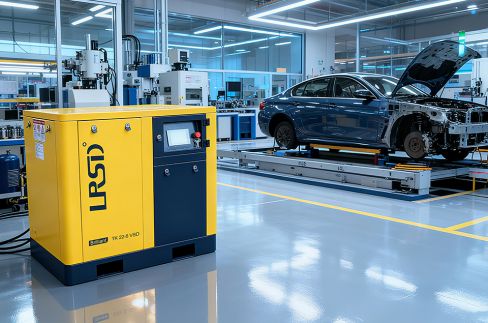 LRSD 30HP (22KW) 3-Phase Rotary Screw Air Compressor – High-Performance, Reliable, Industrial-Grade Air Solution