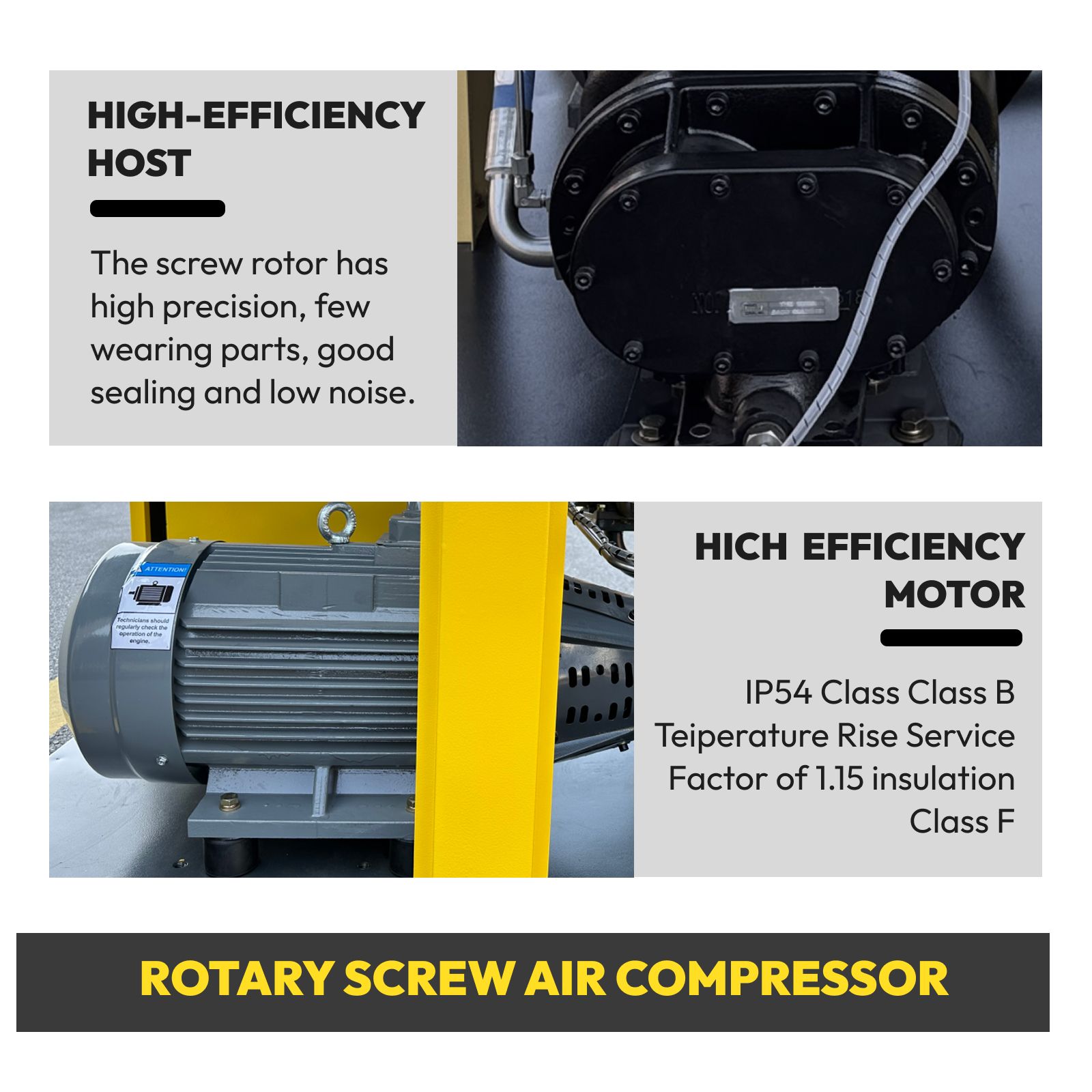 TK Series 37kw / 50hp Direct Drive Silent Energy Saving Screw Air Compressor