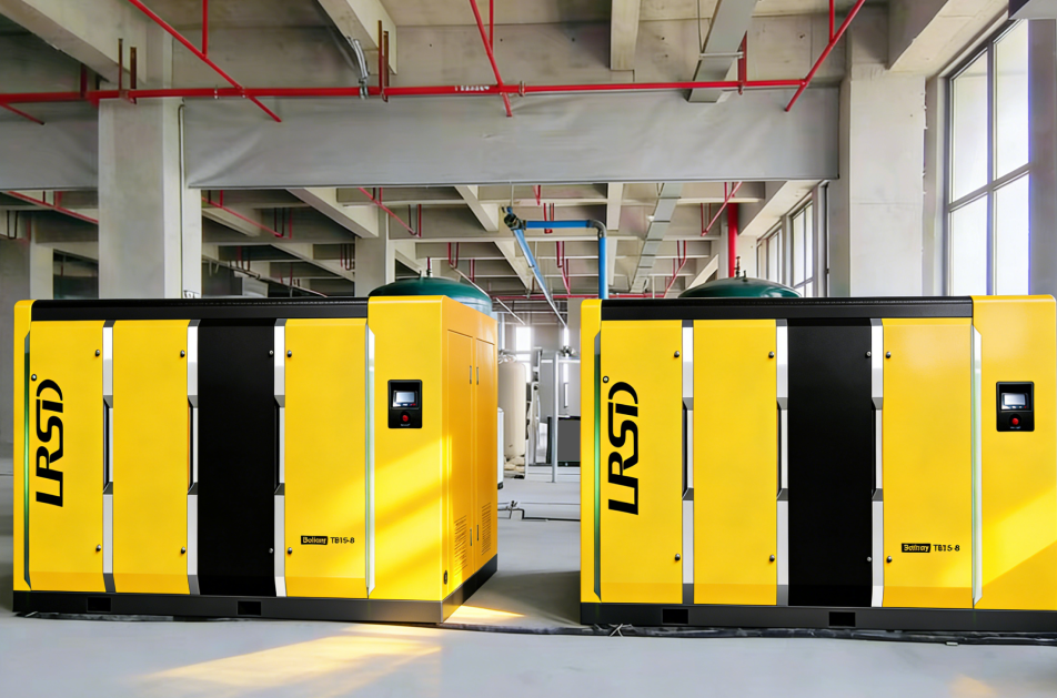 Application Site for Double Stage Screw Air Compressors