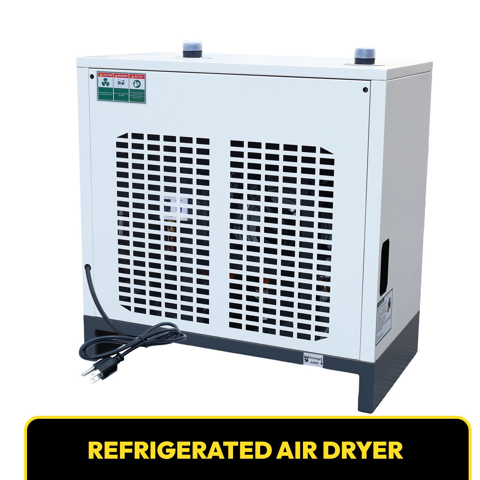 Refrigerated Compressed Air Dryer 123.6 CFM 22HP Compressor 110V 60Hz