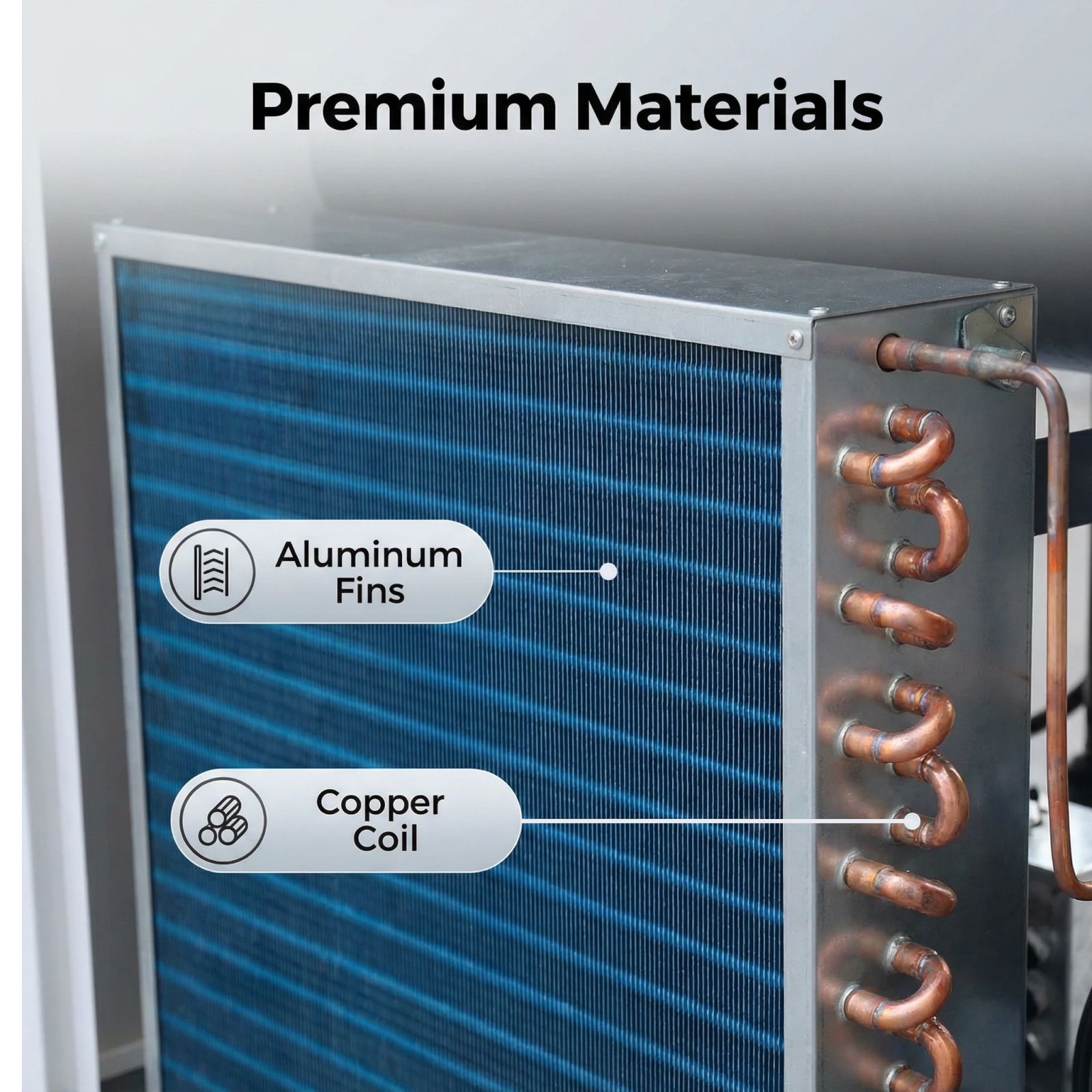 Refrigerated Compressed Air Dryer 123.6 CFM 22HP Compressor 110V 60Hz