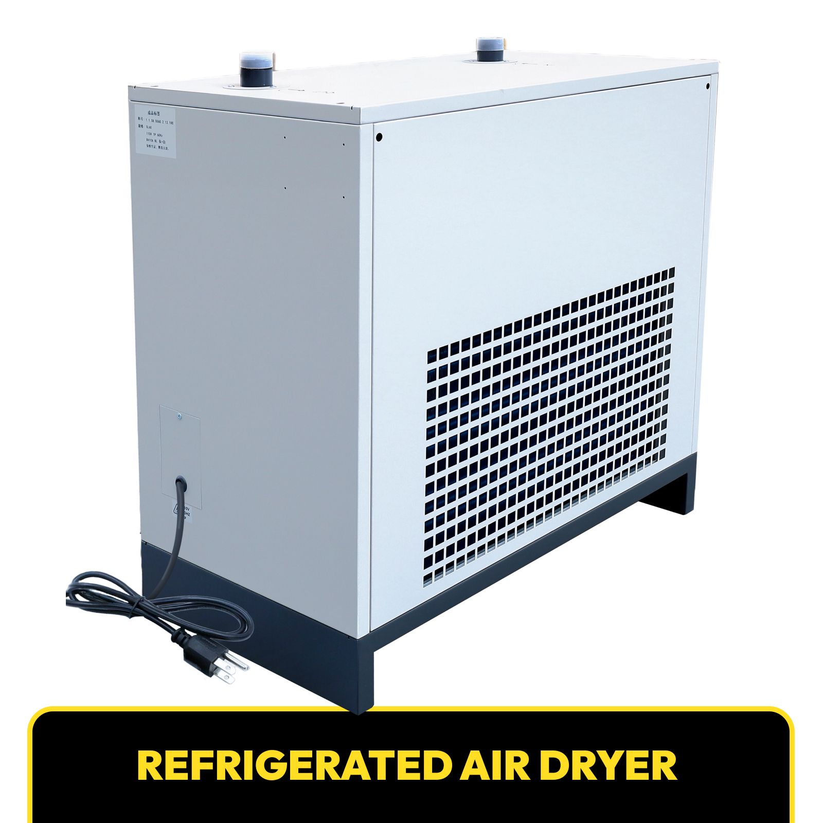 110V/60HZ Refrigerated Compressed Air Dryer System 230CFM for 50HP Air Compressor