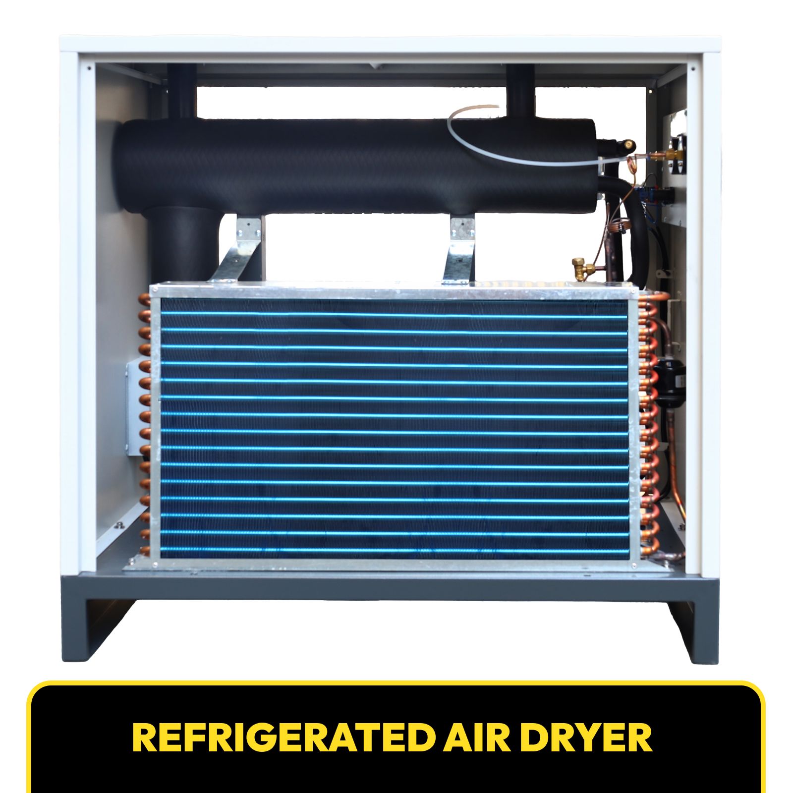 110V/60HZ Refrigerated Compressed Air Dryer System 230CFM for 50HP Air Compressor