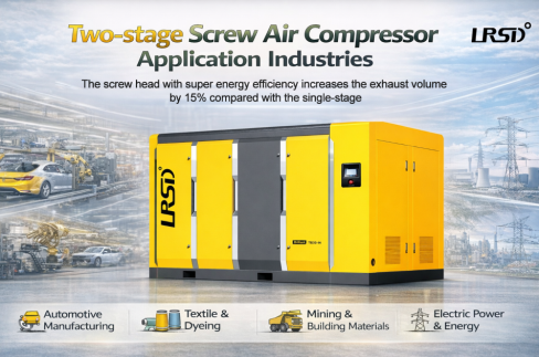 Two-Stage Screw Air Compressors: Wide-Ranging Applications Across Key Industries