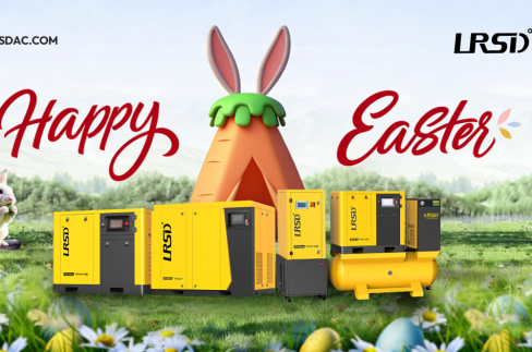 Easter Renewal: LRSD Water-Lubricated Oil-Free Screw Air Compressors Power Your Business Growth