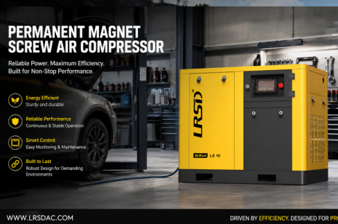 LRSD Permanent Magnet Screw Air Compressor: Maximize Efficiency & Reliability for Your Workshop