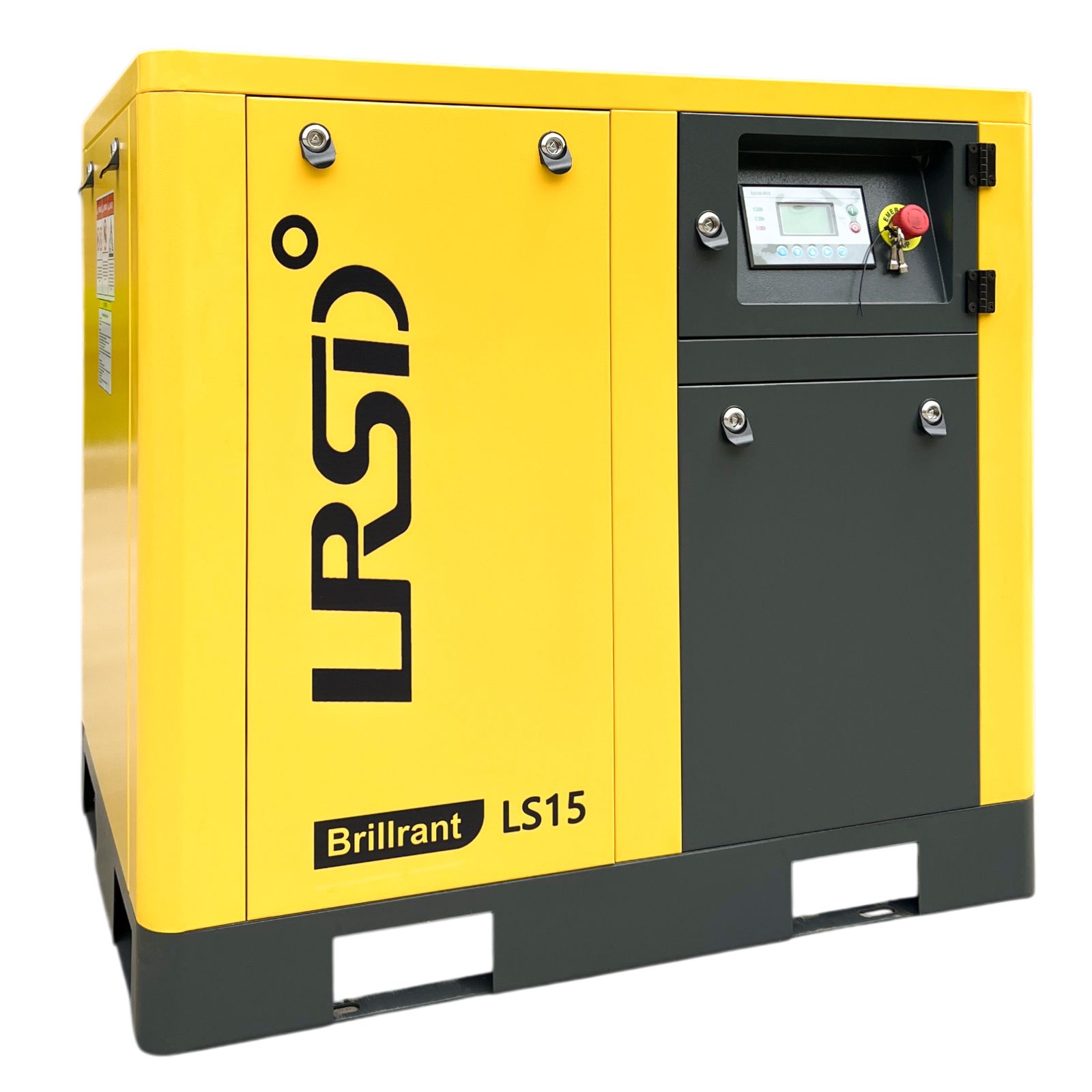 15HP 11KW LRSD Rotary Screw Air Compressor  | 55 CFM @ 125 PSI | 460V 3-Phase 60Hz | RP3/4"  |  (LS15)