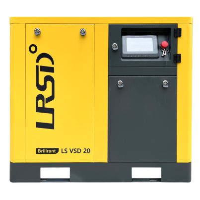 LSVSD 20 20HP Rotary Screw Air Compressor 75CFM 100-145PSI 230V