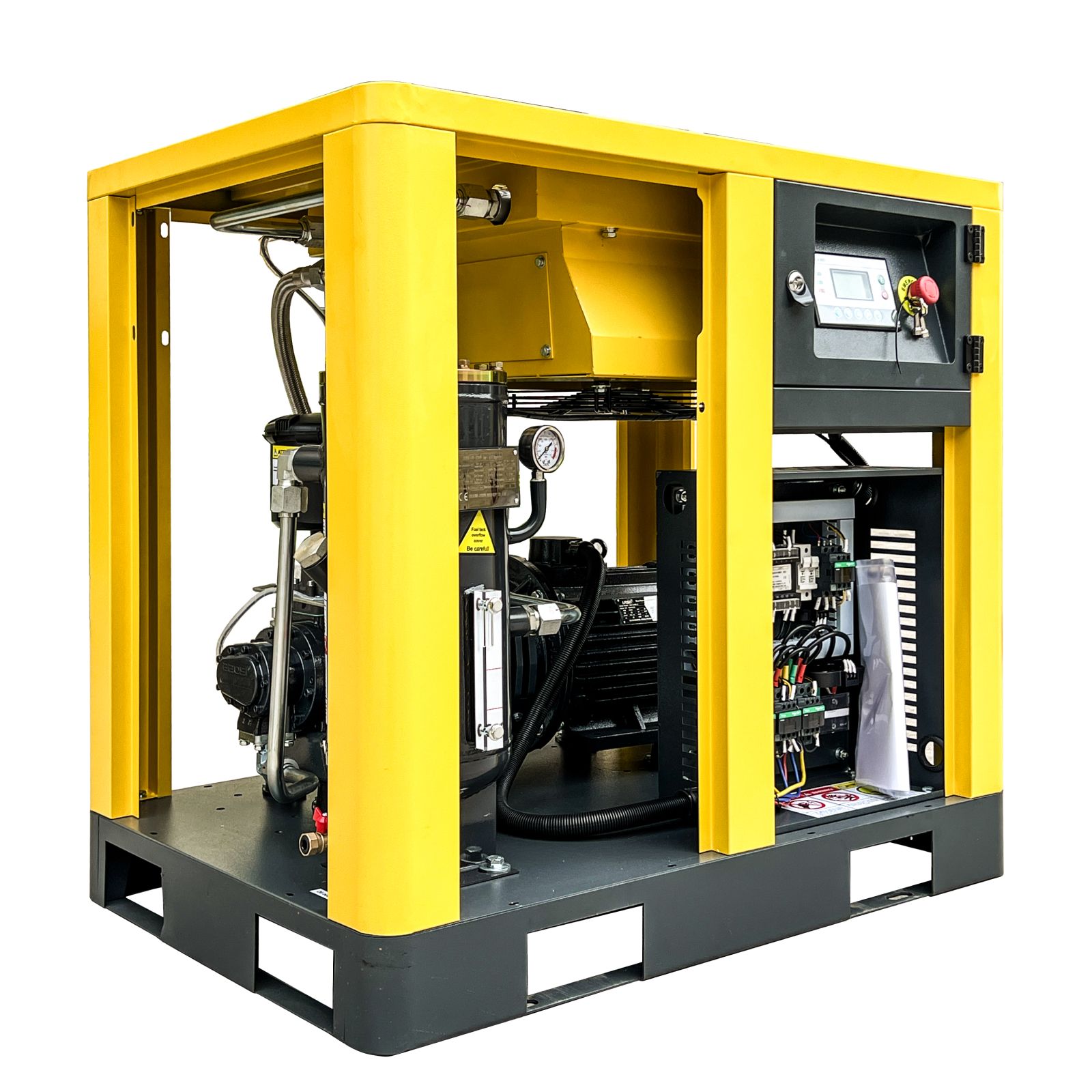 LSVSD 20 20HP Rotary Screw Air Compressor 75CFM 100-145PSI 230V