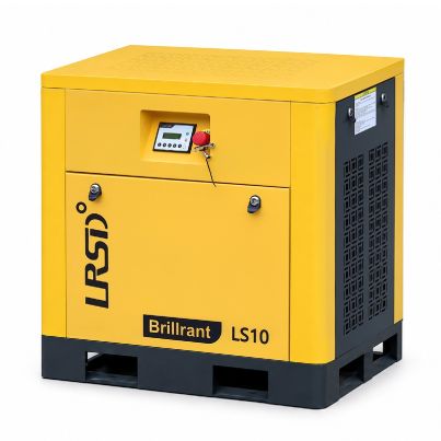 LS 10 10HP Rotary Screw Air Compressor 37CFM 100-145PSI 230V